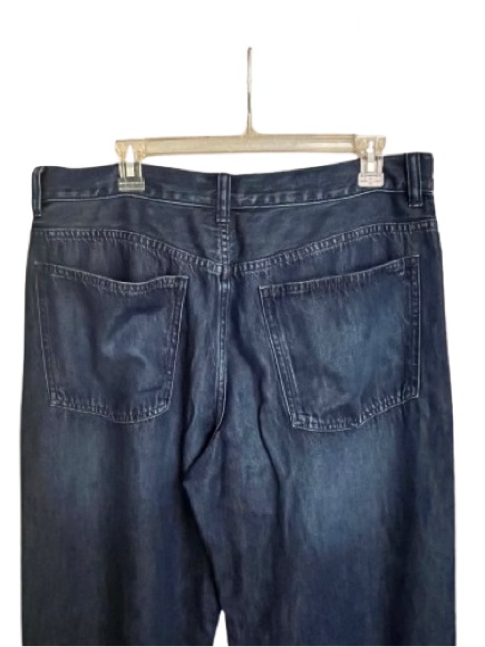 Madewell Low-Slung Baggy Jeans Velvet Drawstring Allenham Wash 30 EUC - Picture 11 of 16